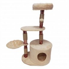 15968 Krabpaal Nuno Natural wood Beige