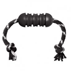 Kong extreme dental w/rope zwart