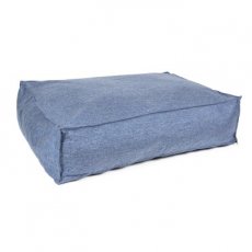 15126 Matras rechthoekig textura eco blauw