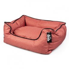 13161 Poly bed siesta rhubarbe rood