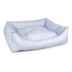 14741 Mand rechthoekig mellow blauw