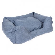 15096 Mand rechthoekig textura eco blauw